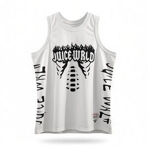 Juice WRLD Men's White Jersey